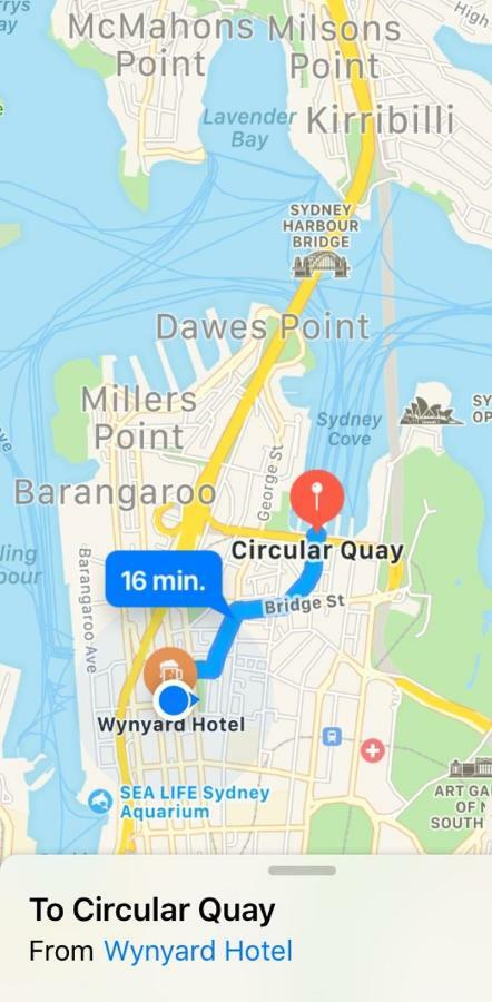 Wynyard Hotel Sidney Dış mekan fotoğraf